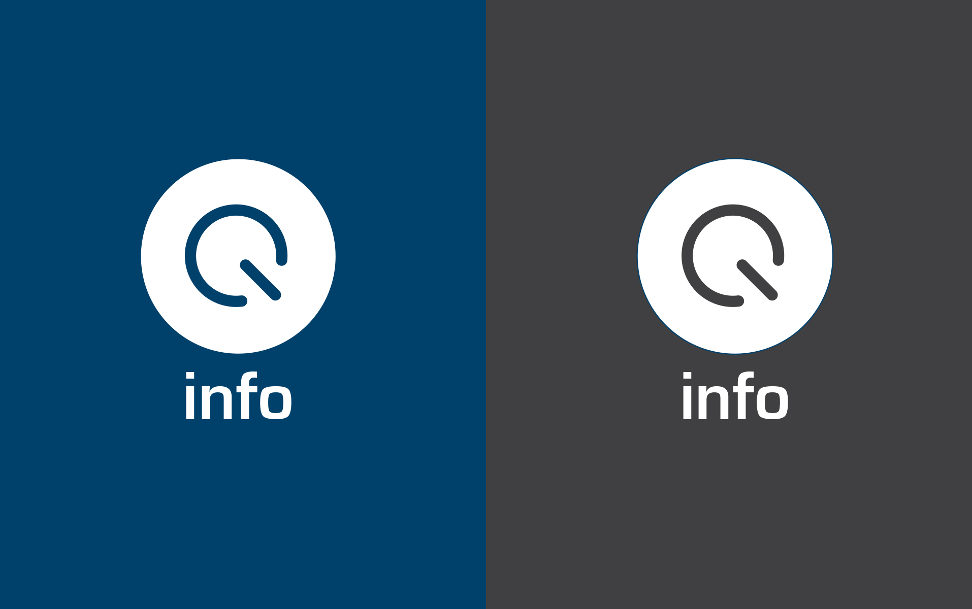 Q info Logo Variation